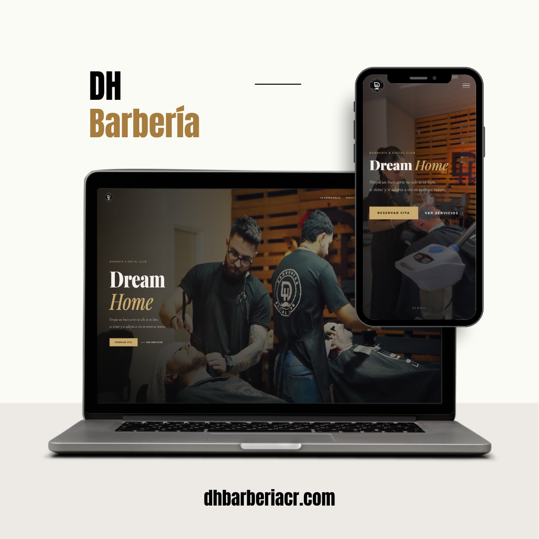 Captura de dhbarberiacr.com